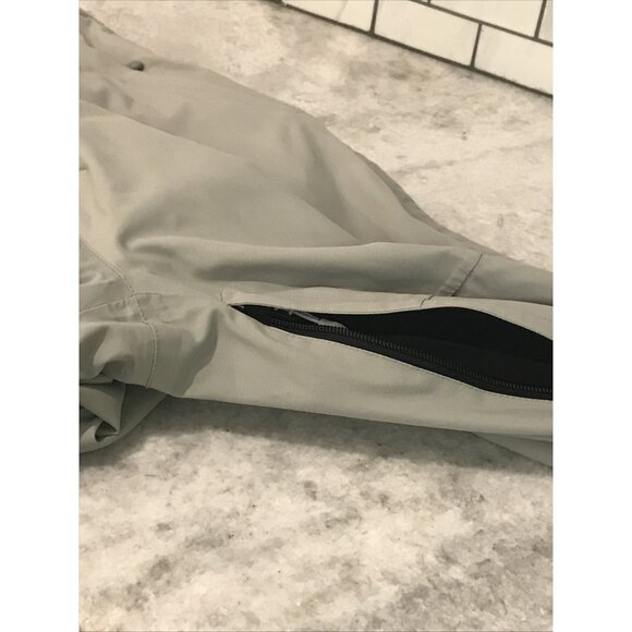 Marker Snow Ski Pants Mens XL Gray Snowboarding Adjustable Waist Zippered Legs - Picture 15 of 16